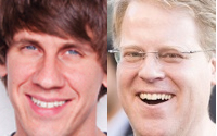 Robert Scoble and Dennis Crowley