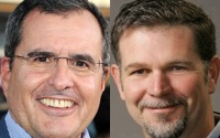 Peter Chernin and Reed Hastings